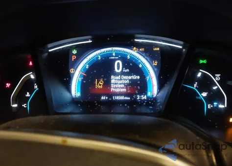 2019 Honda Civic Lx z USA, uszkodzony, nr VIN 2HGFC2F64KH550018